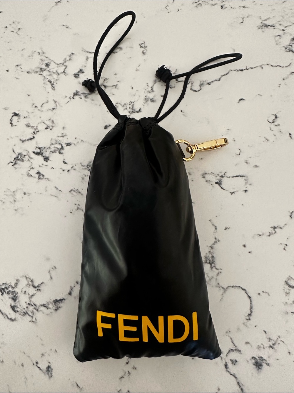 Fendi Black Frame Sunglasses with Gray Gradient Lenses - Picture 11 of 14
